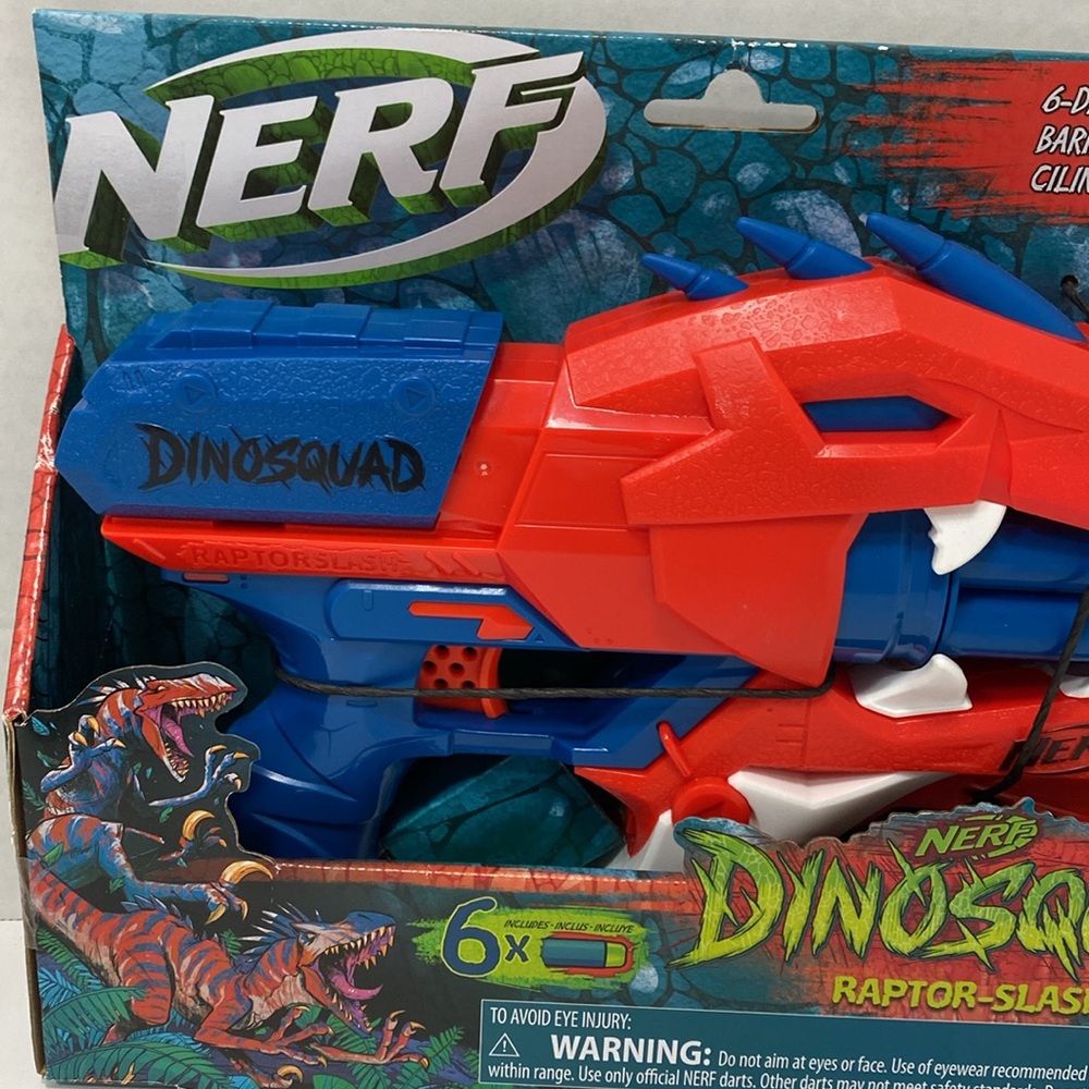 NERF DINOSQUAD RAPTOR SLASH BLASTER - Picture 3 of 9